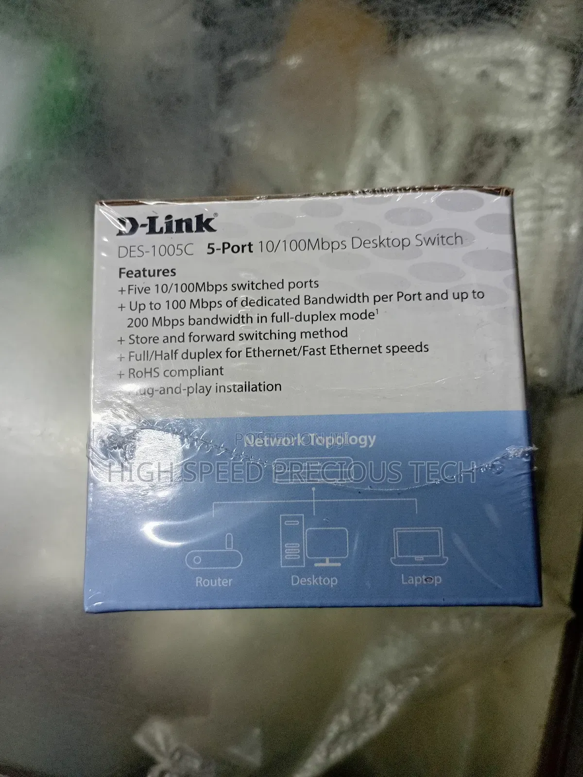 Dlink 5port Switch Des-1005c