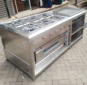 Combined Oven Burner and Griddle