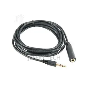 Stereo Auxiliary M/F Audio Cable With Booster - 5m