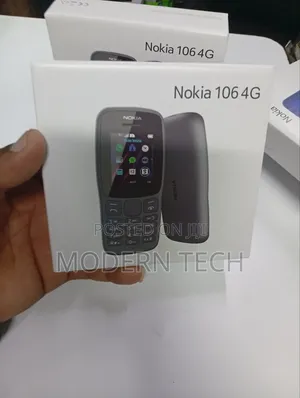 New Nokia 106 Black