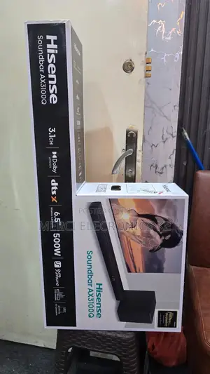 Hisense Ax3100q
Hisense 3.1ch Soundbar Ax3100q 500w
