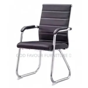Modern Black Office Chair/Waiting Chair With Armrests Jy8