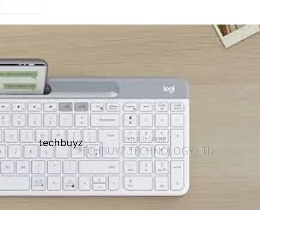 Logitech Slim Multi-device Bluetooth Keyboard Off White