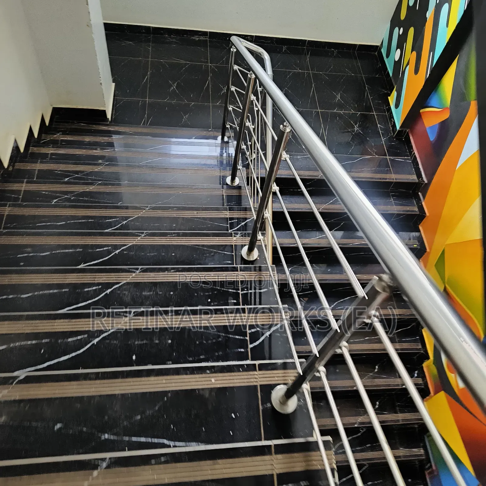 Fabricated Stainless Steel Railings for Safety Style