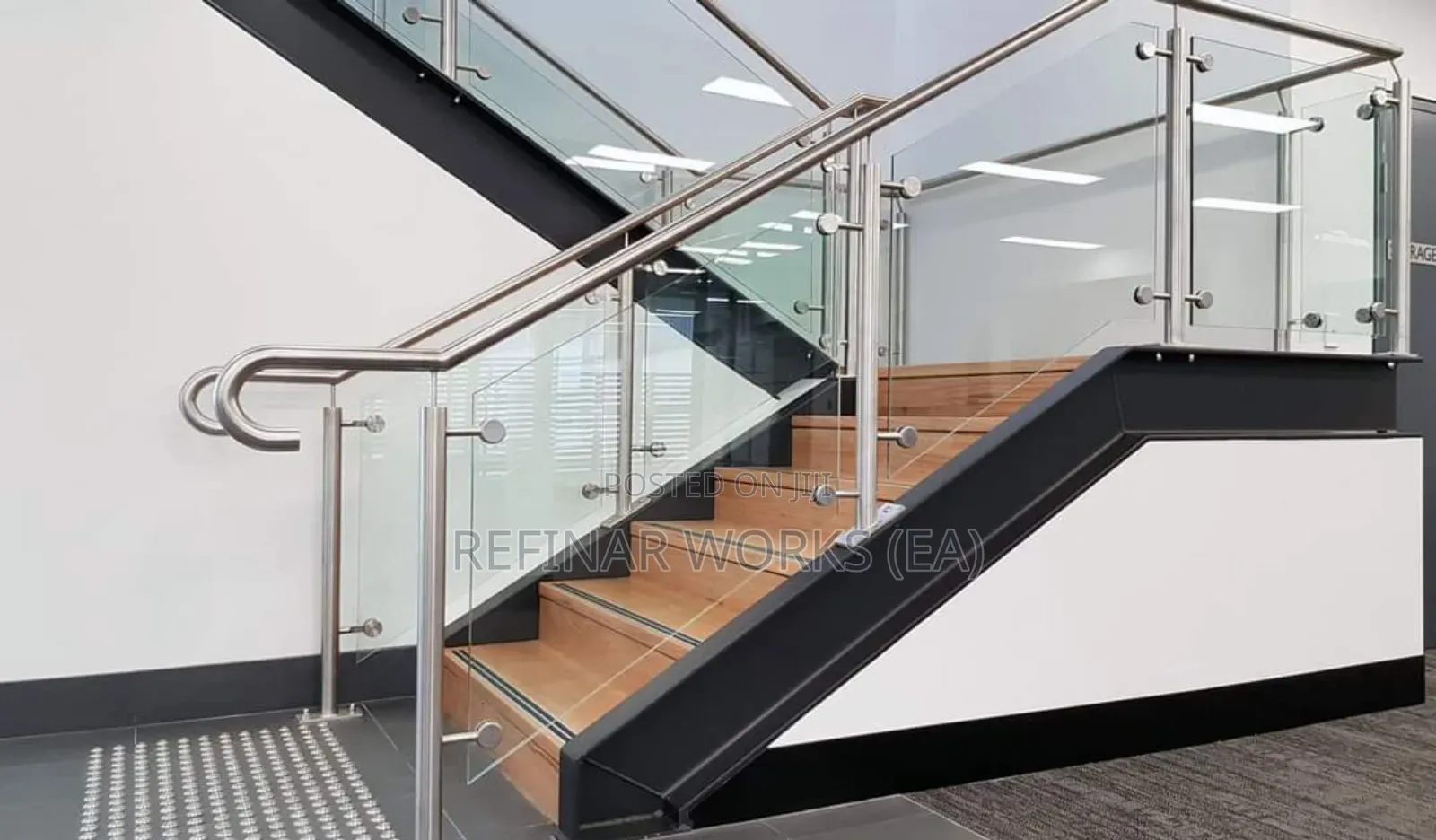 Indoor Handrails – Stainless Steel Custom-Made Railing