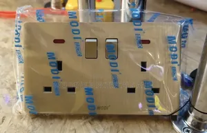 Gold Twin Socket 13a