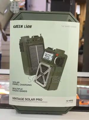 Green Lion Vintage Solar Pro  Walkie Talkie