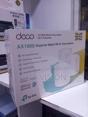 Tp-Link Deco X20 Ax1800 Whole Home Mesh Wifi 6 System 3 Pack