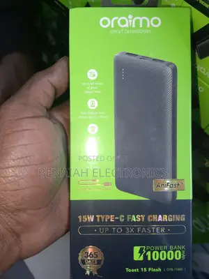 10000 Mah Oraimo Powerbank, Legendary Performance