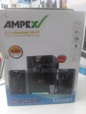 Ampex-Ax020bt-Sub Woofer Speaker System-10000 Watts - Ac/Dc,