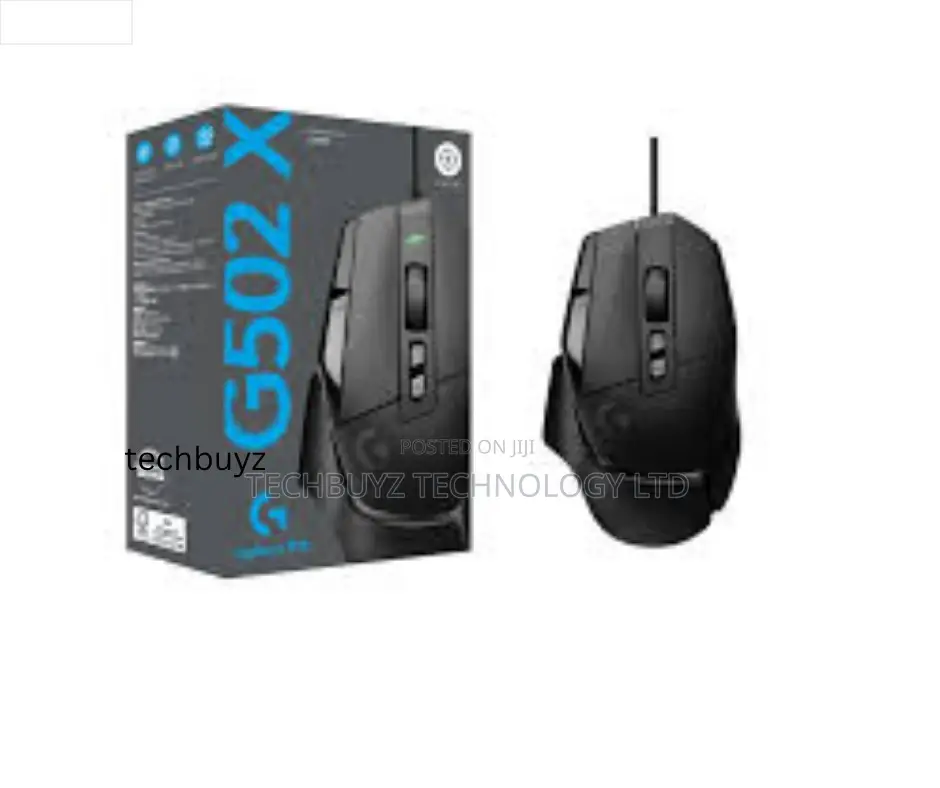 Logitech G502 X Corded Gaming Mouse Black