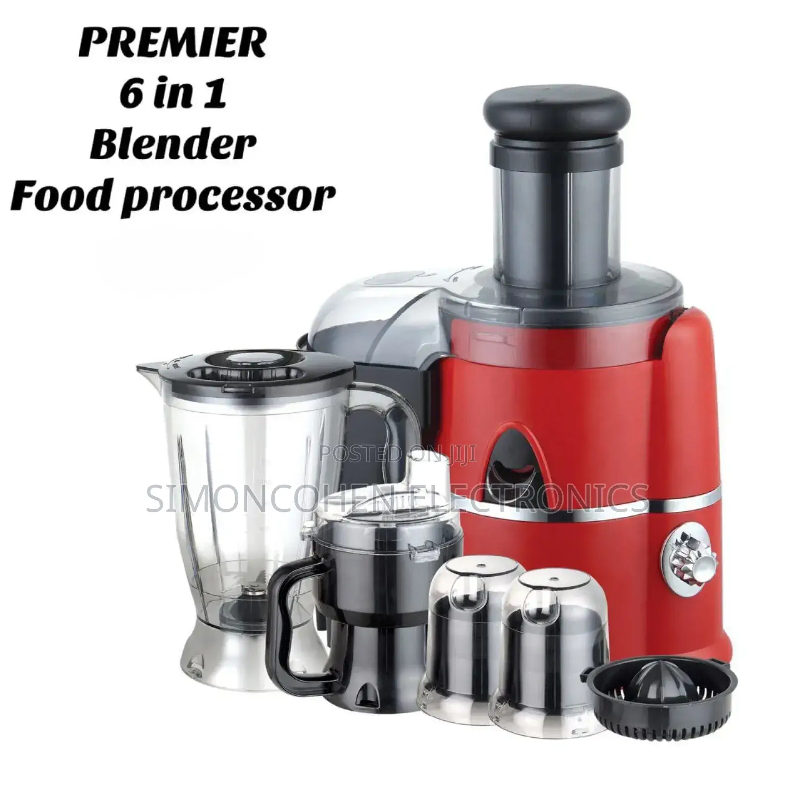 Premier 6in1 Blender,Food Processor
