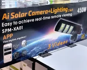 Improved Solar Light Ai Solar Camera + Lighting 2 in 1 V380