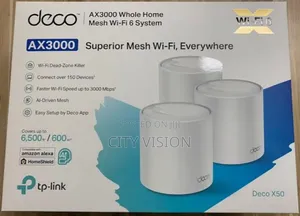 Tp Link Deco X50 Ax3000 Whole Home Mesh Wifi 6 System 3pack