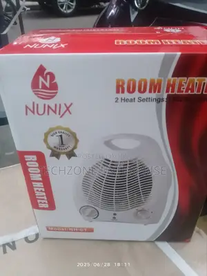 Nunix Fan Room Heater With Less Noise