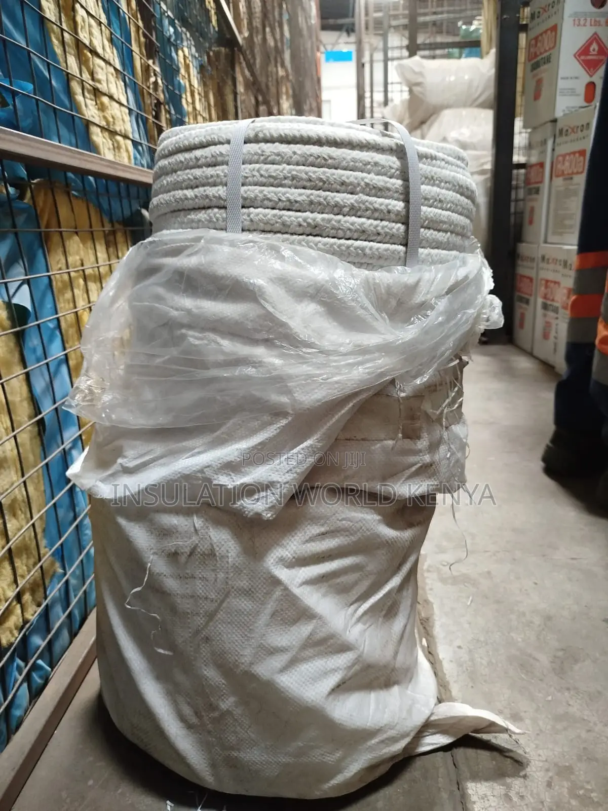 Ceramic Fiber Square Rope–14mmx14mm Diameter–Non-Asbestos