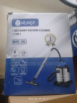Nunix Vacuum Cleaner 3 in 1 Wet and Dry, 20l Power Suction,
