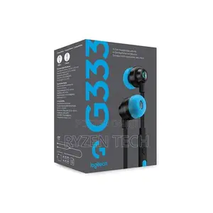 Logitech G333 Gaming Earphones Black