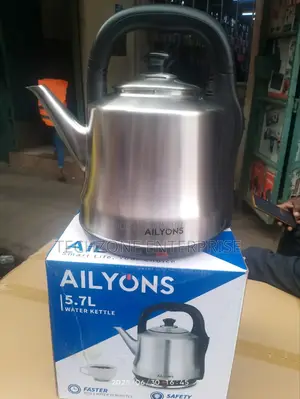 Ailyons 5.7l Stainless Steel Electric Kettle ;