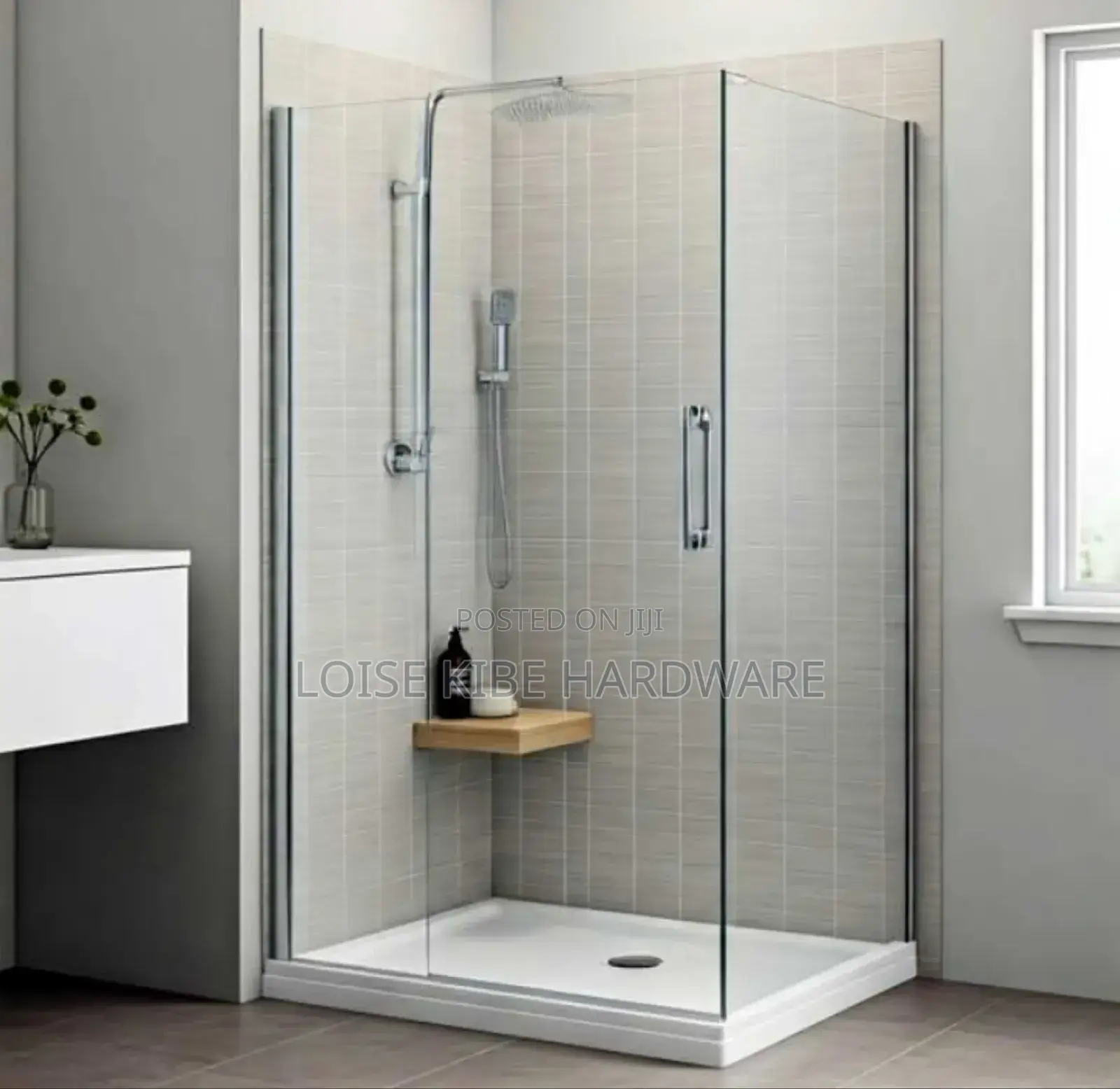 Shower Cubicle Clear Square Available