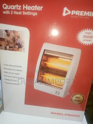 Quartz Heater 800w With Two Heat Settings
