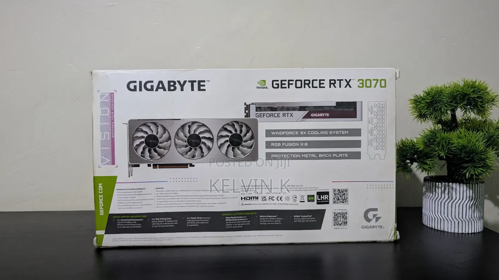 RTX 3070 Gigabyte 8gb White