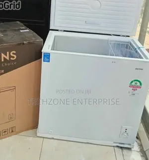 Ailyons (Af-201) 200l Chest Deep Freezers - Silver