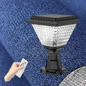 8 to 15 Hours Lighting Pillar Post or Compound Solar Light