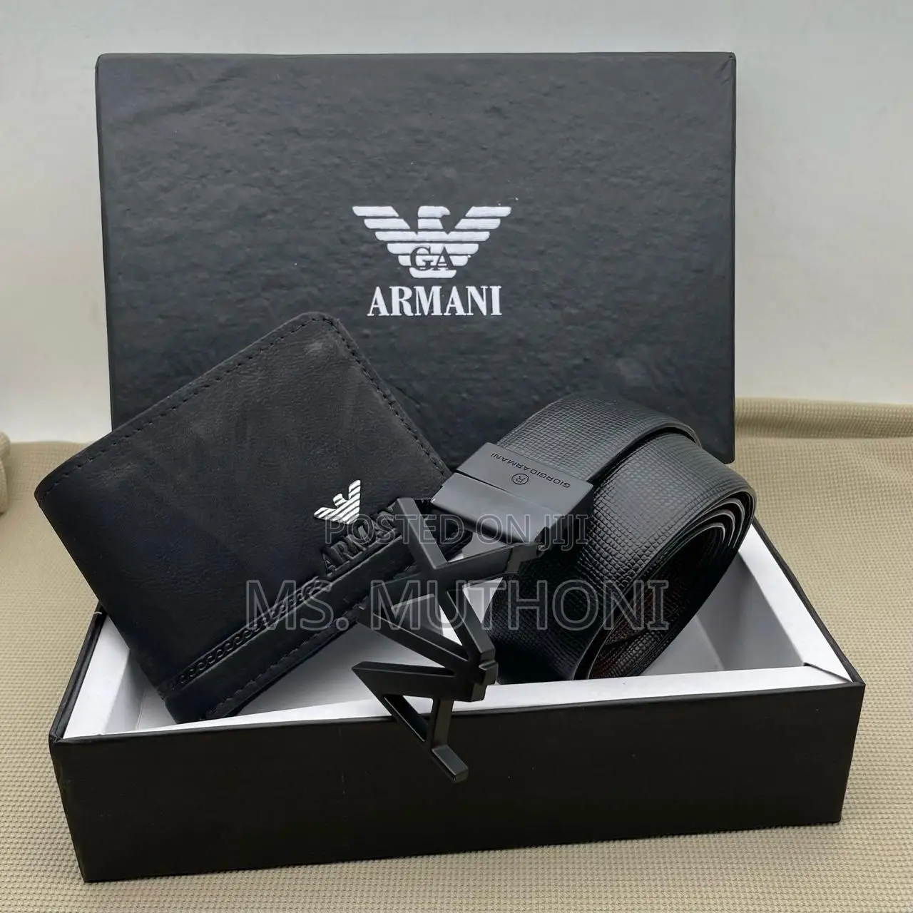 Belt / Wallet Emporio Armani Package