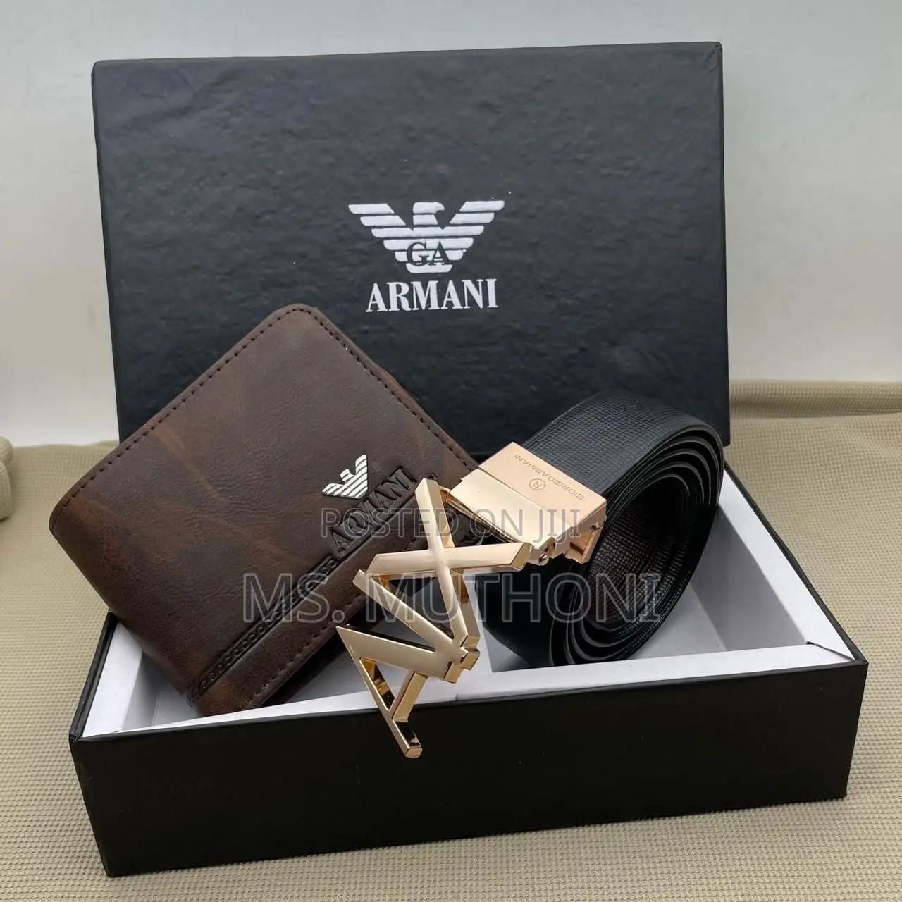 Belt / Wallet Emporio Armani Package