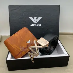 Belt / Wallet Emporio Armani Package