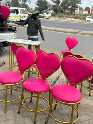 Pink Love Manicure Chairs