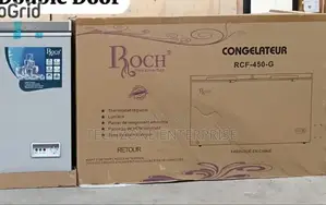 Roch (Rcf-450-G) 350 Litres Double Door Chest Freezer 