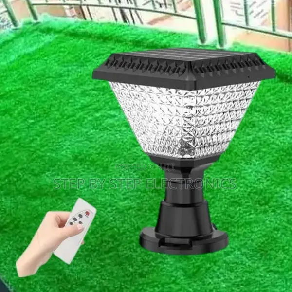 Multiple Control Pillar Post or Compound Outdoor Solar Light