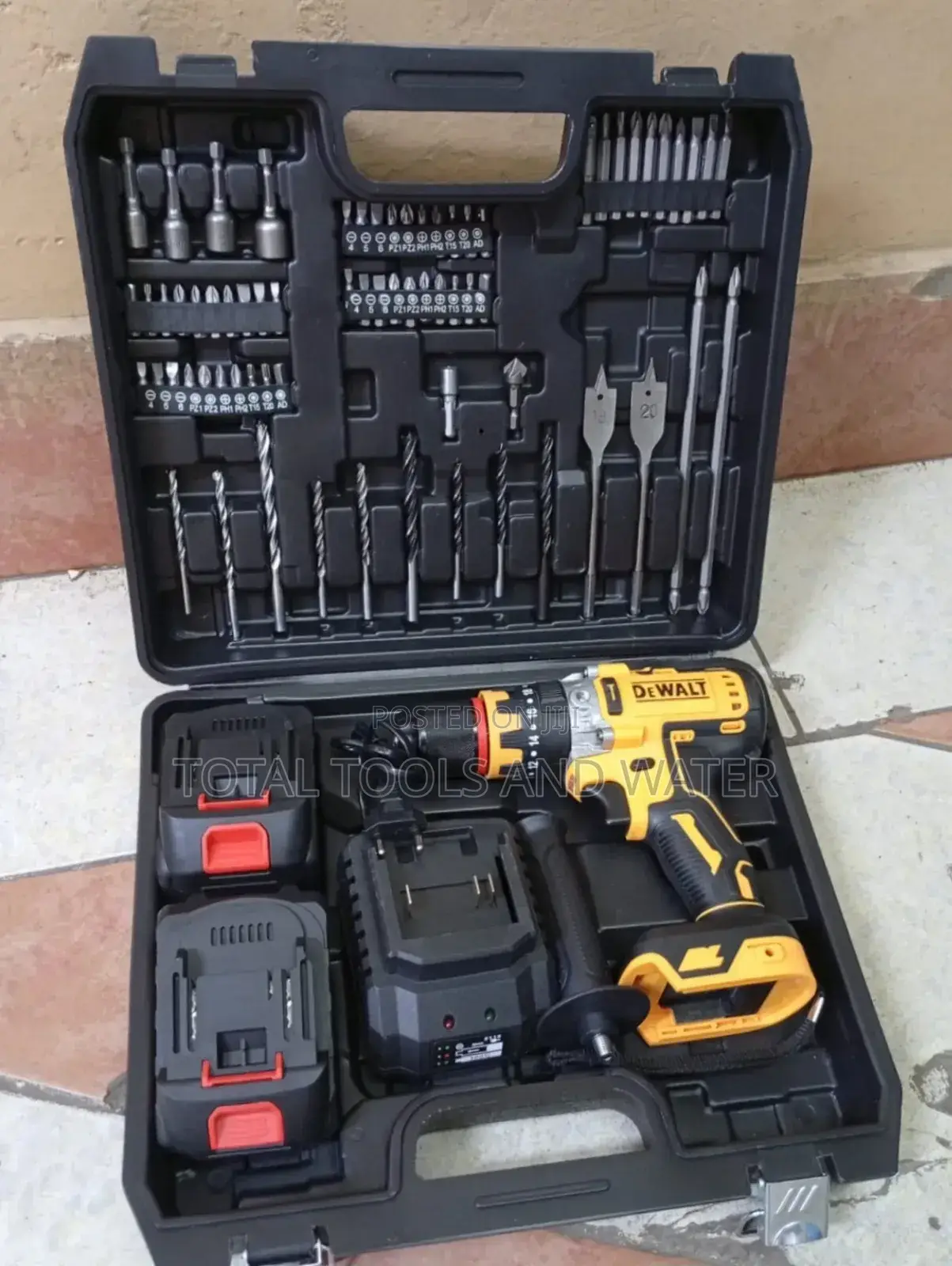 Rechargeable Drill 128v With Keyless Chuck