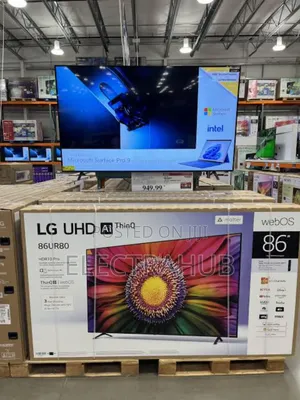 New Lg 86 Inch Ur80 Smart Uhd Tv 86ur80