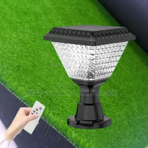 Maintenance-Free Pillar Post or Compound Outdoor Solar Light