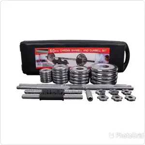 50kg Chrome Dumbells
