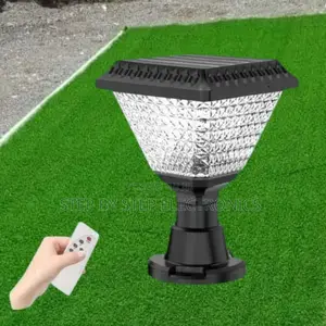 Space Efficient Pillar Post or Compound Outdoor Solar Light