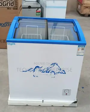 Icecool Bd-159 159l Display Chest Freezer With Wire Baskets,