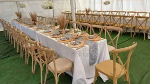 Stylish Wooden Seating for Classy Occasions