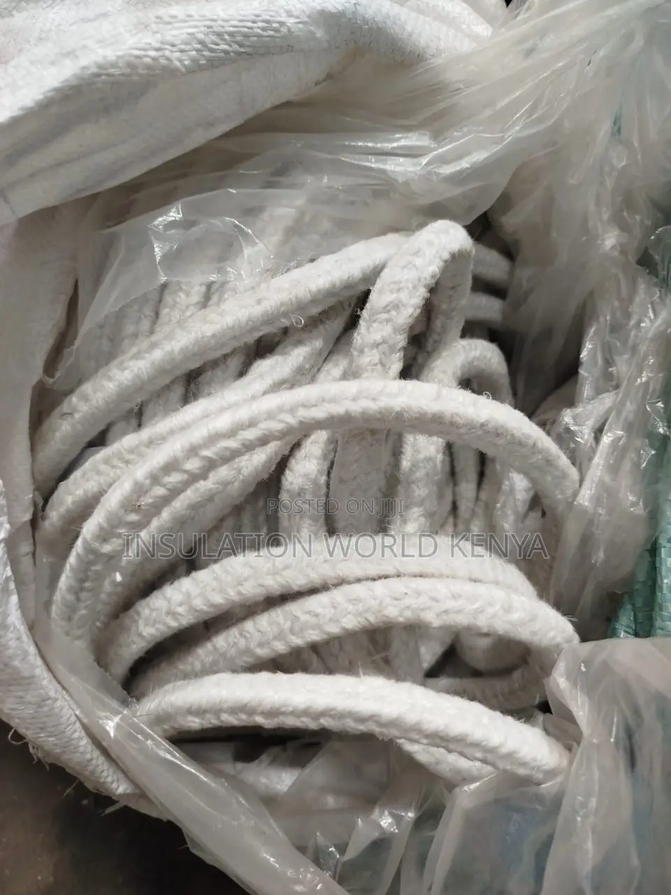 Ceramic Fiber Square Rope–12mmx12mm Diameter–Non-Asbestos