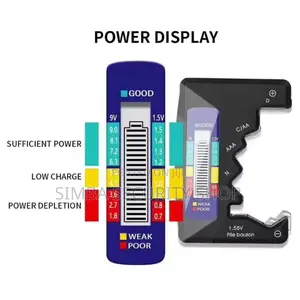 Universal Digital Battery Tester Bt-886 Portable LCD Voltage