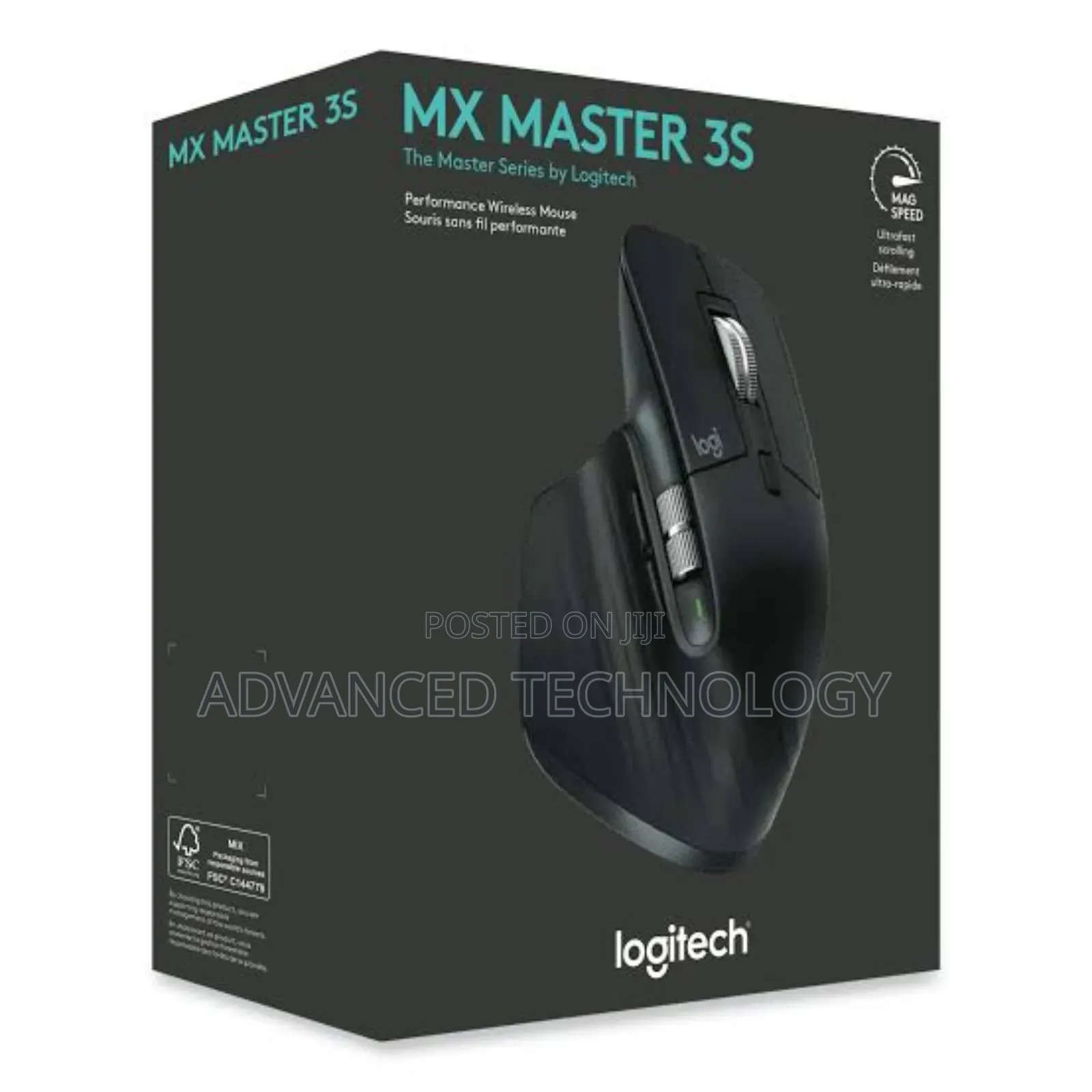 Logitech Mx Master 3s Wireless Mouse New