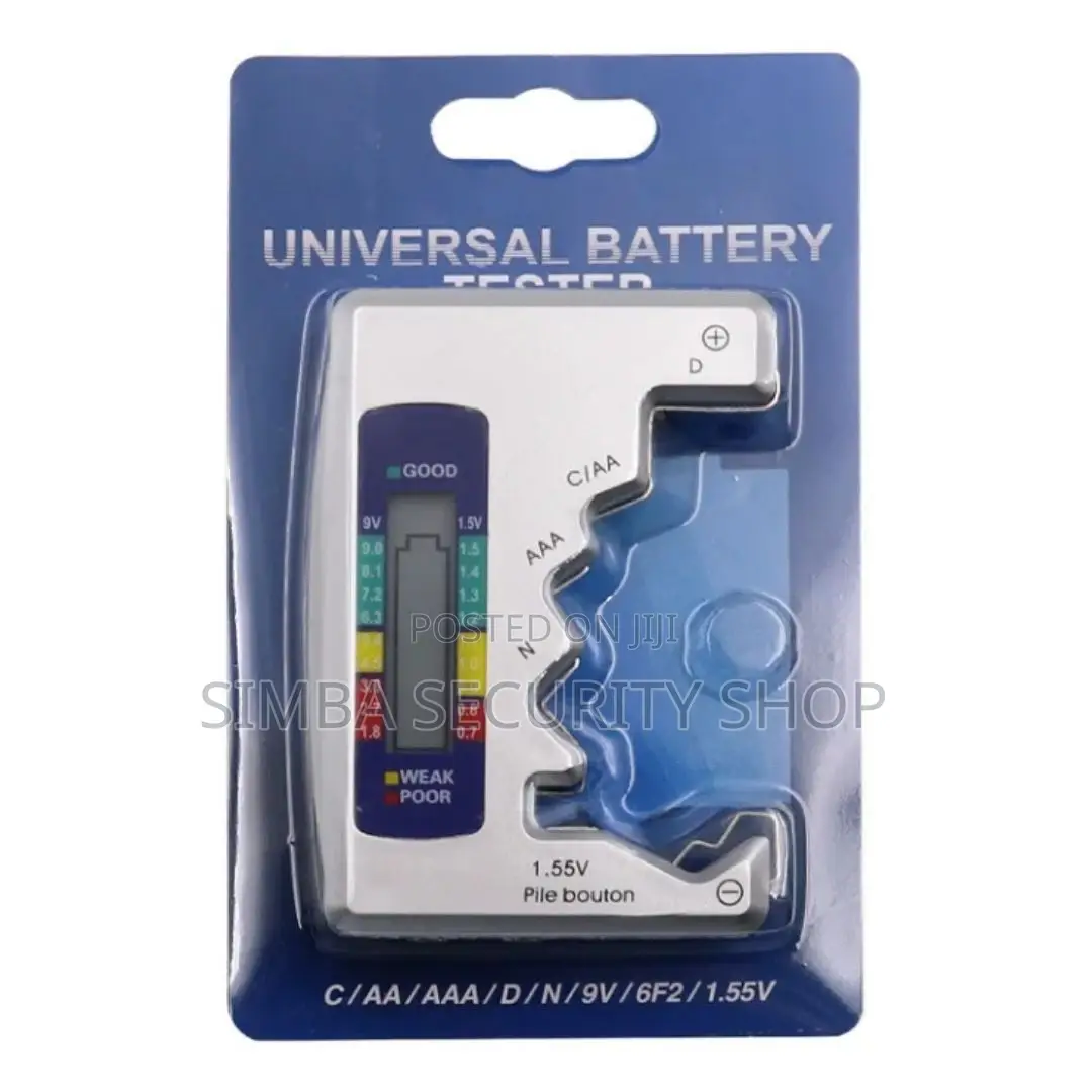 Digital Battery Tester Meter Voltage Measurer Analyzer Gift