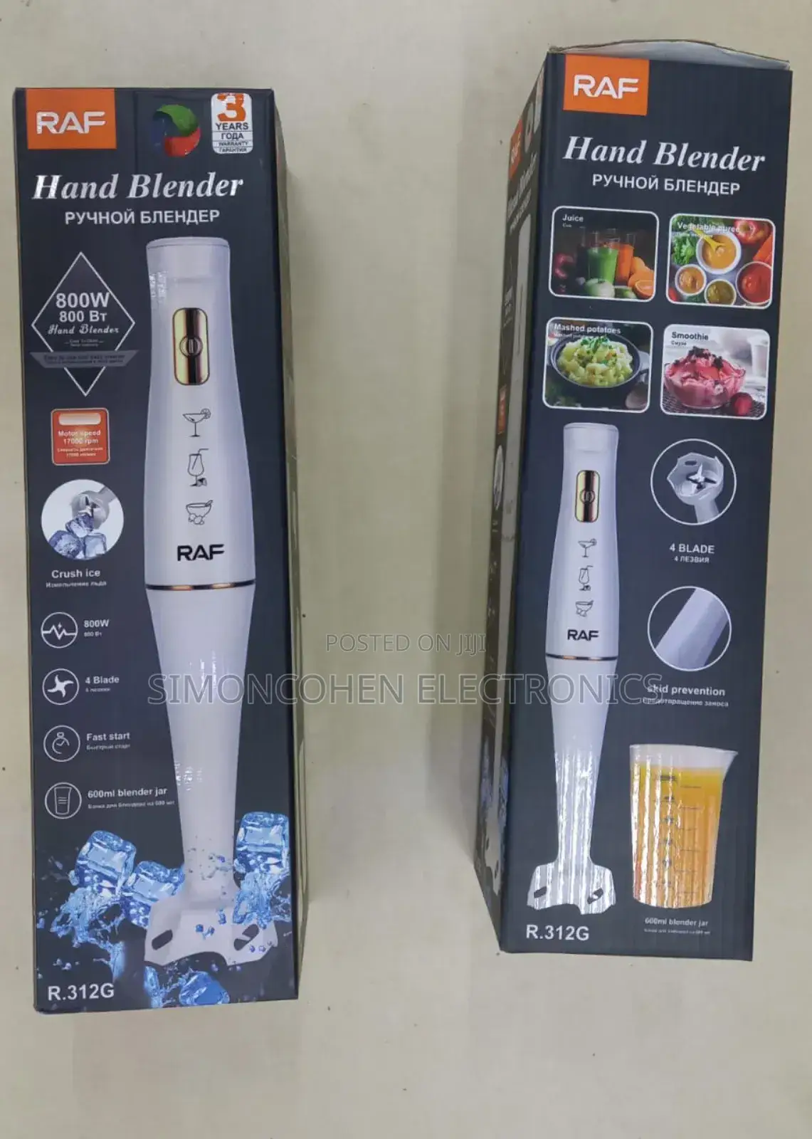 Raf Hand Blender Raf