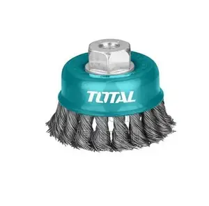 Total Tac32041 Quality Wire Cup Brush
Dia: 100mm, 4"