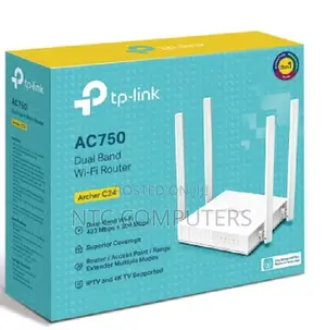 Tp-Link Archer C24 Ac750 Dual Band Wi-Fi Router