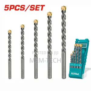 Total Tacsd5051 Masonry Drill Bits Set 5pcs