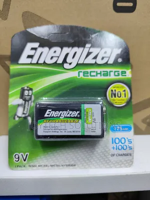 Energizer Recharge 9v Metal Hydride Battery